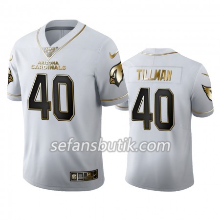 Arizona Cardinals Tröjor Pat Tillman 40 Nike Vit Golden Edition - Herr Arizona Cardinals Tröjor Pat Tillman 40 Nike Vit Golden Edition - Herr